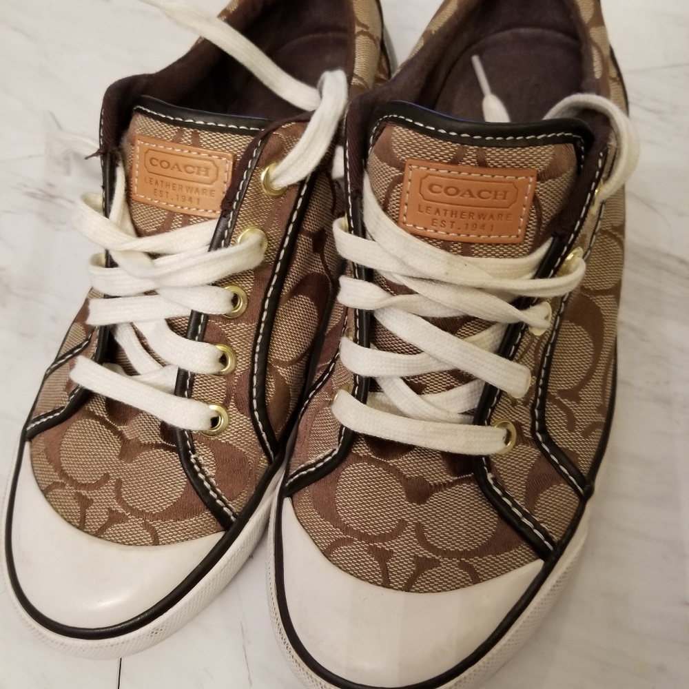 Coach tennis shoes